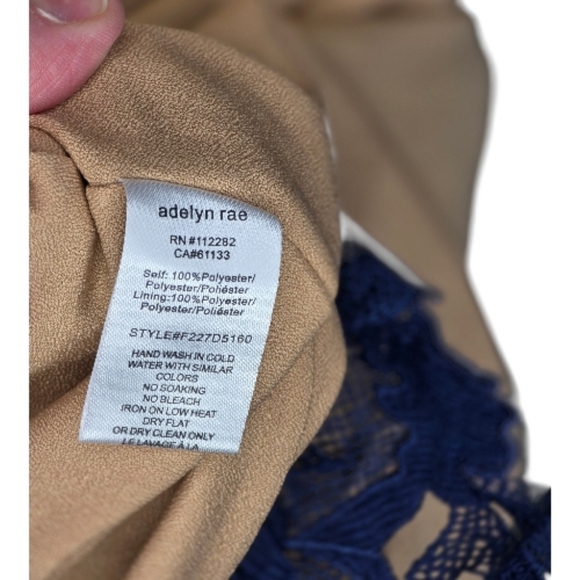 Addelyn Rae Lace Cocktail Dress - Picture 6 of 9